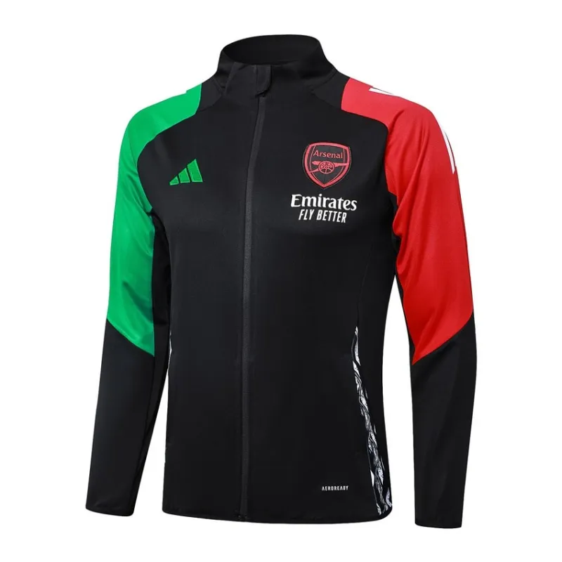 Arsenal 2024/25 Saison Kinder Sportanzug - Schwarz