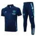 Costume chemise polo Arsenal saison 2024/25 - Bleu
