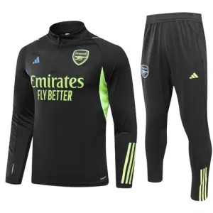 Arsenal 2024/25 Saison Kinder Sportanzug - Schwarz