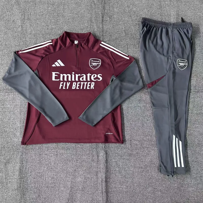 Arsenal 2025/26 Ensemble Sport Enfant Rouge