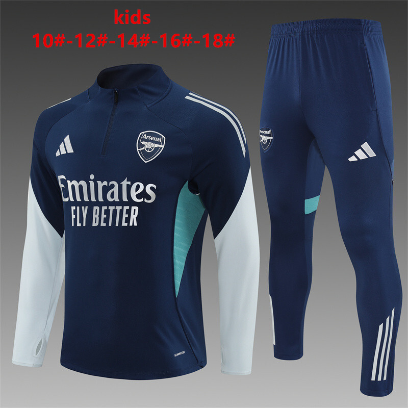 Arsenal 2025/26 Set Sportivo Bambino Blu