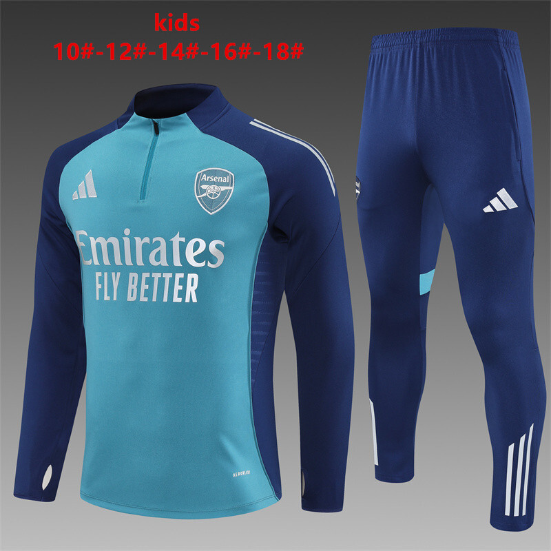 Arsenal 2025/26 Kinder Sportanzug Blau