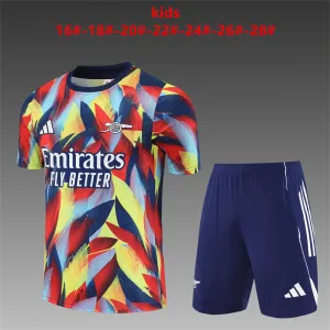 Arsenal 2025/26 Kinder Trainingsset rot gelb