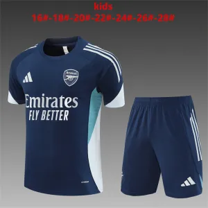 Arsenal 2025/26 Kinder Trainingsanzug blau