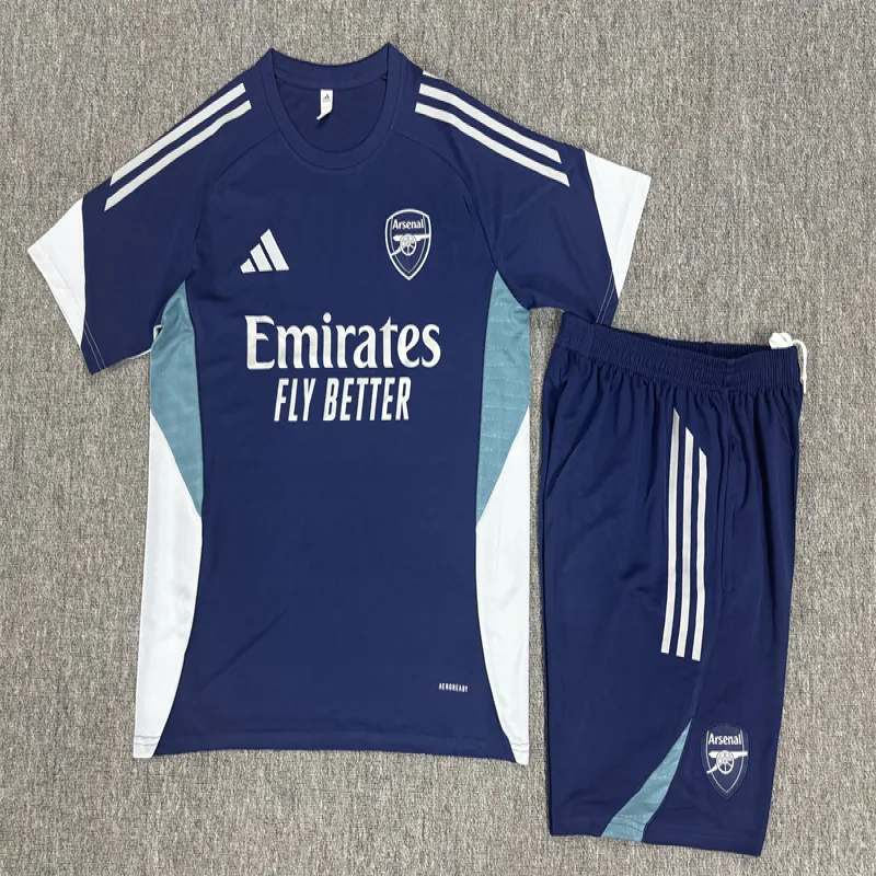 Arsenal 2025/26 Ensemble Entraînement Enfan bleu