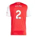 Arsenal SALIBA Kids' Kit 2025/26 Home - Red