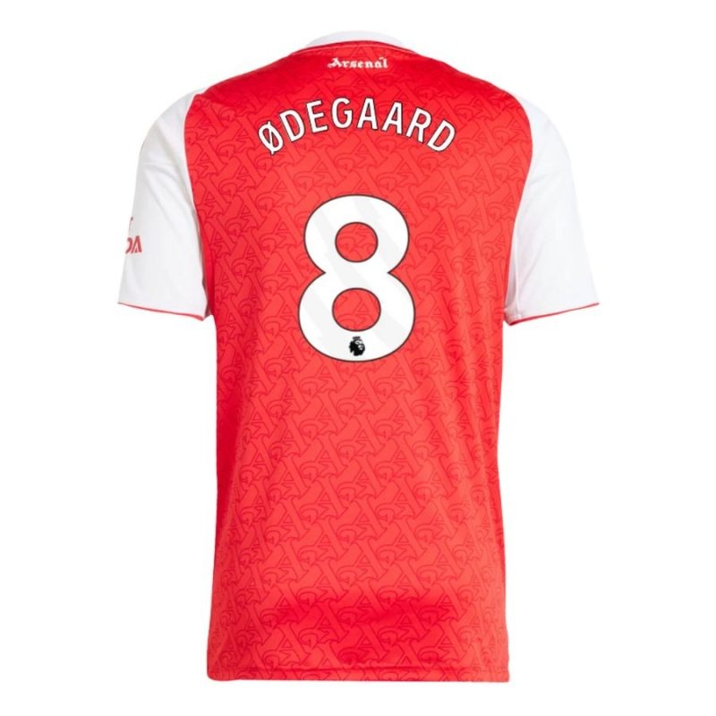 Kit infantil ØDEGAARD de Arsenal 2025/26 local - Rojo