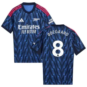 Camiseta fuera de casa de ØDEGAARD del Arsenal 2025/26 - Azul