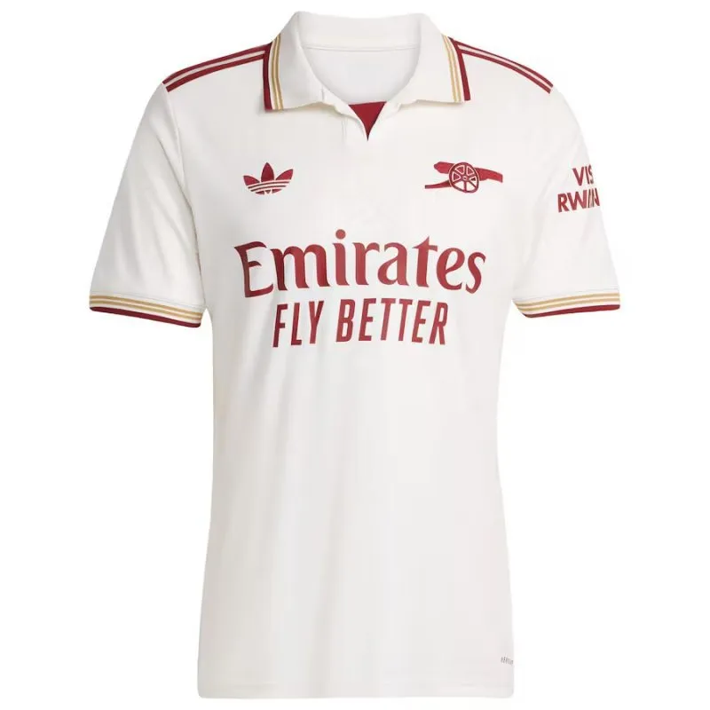 Arsenal GYOKERES 2025/26 Third Jersey - White