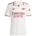 Arsenal ØDEGAARD 2025/26 Third Kids' Jersey Set - White