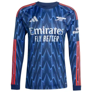 Arsenal 2025/26 Camiseta de visita de manga larga - Azul