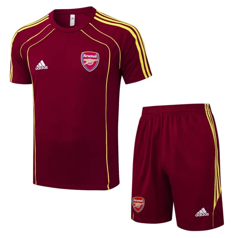Arsenal 2025/26 Trainingsshirt + Shorts - Rot