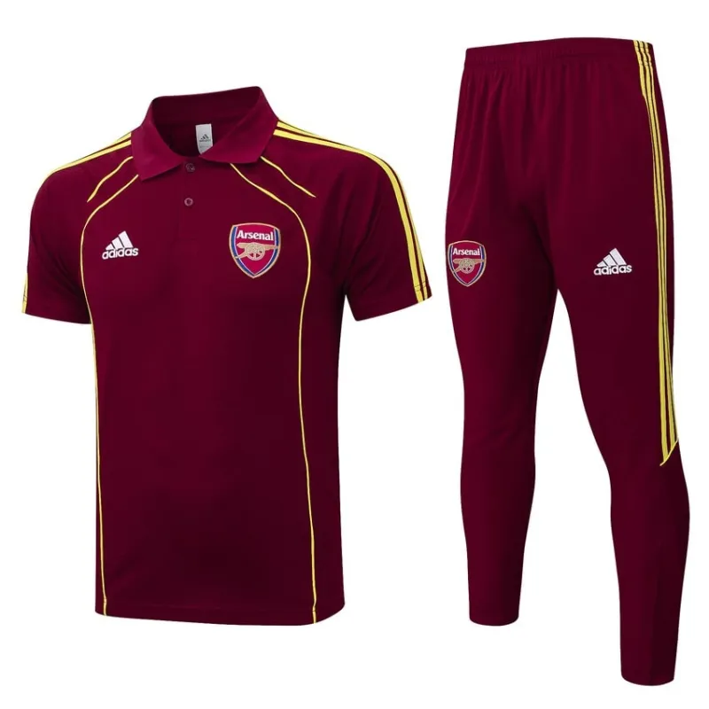 Arsenal 2025/26 Sport Polo - Rot