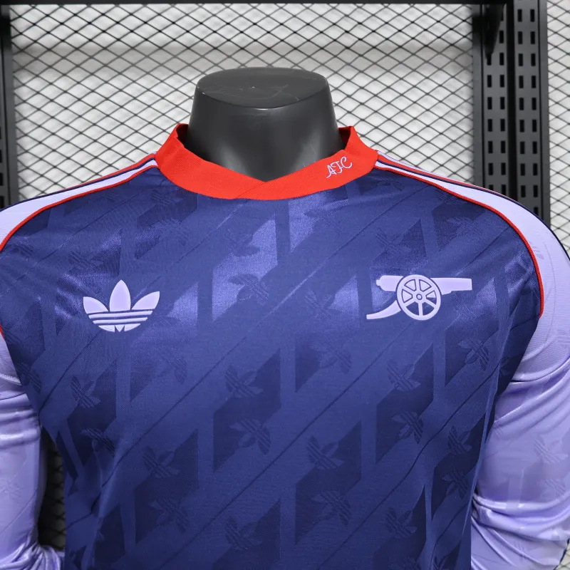 Camiseta de jugador de manga larga Arsenal 2025/26 - Azul