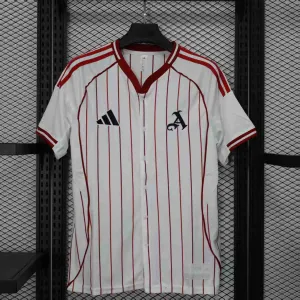 Arsenal Spieler-Trikot Baseball-Edition 2025/26 - Weiß