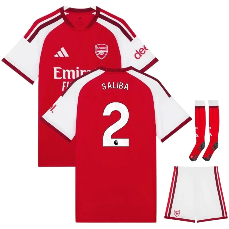 Kit Enfant Arsenal Domicile 2026/27 SALIBA