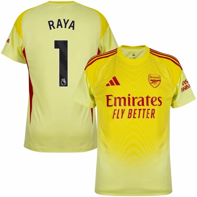 Arsenal Raya 2025/26 Heim-Torwarttrikot Gelb