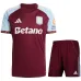 Maillot + Short Domicile Enfant Aston Villa 2025/26 - Rouge