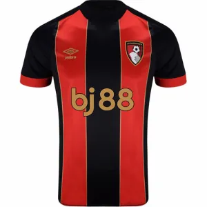 Maillot domicile de Bournemouth 2024/25 - rouge et noir