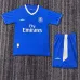 Maillot rétro d'enfant de domicile de Chelsea 2003 - 05 - Bleu