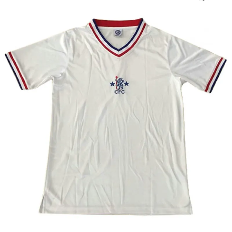 Maillot rétro de Chelsea 1982 - Blanc
