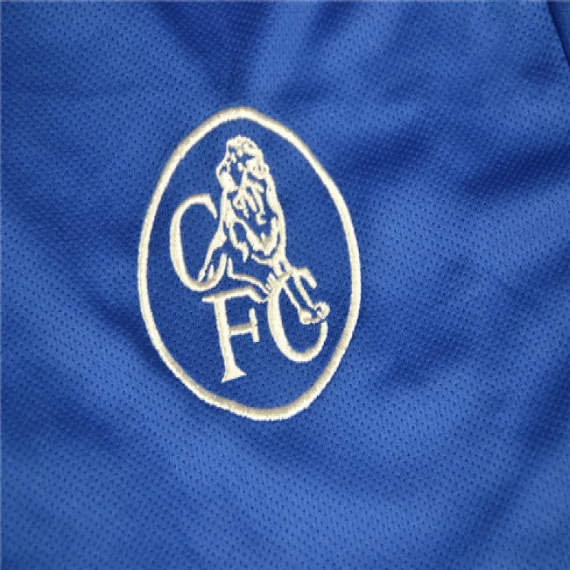 Maillot rétro de domicile de Chelsea 2003 - 05 - Bleu