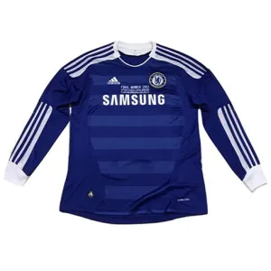 Camiseta de mangas largas retro de Chelsea 2011/12 - Azul