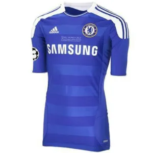 Camiseta retro de la Liga de Campeones UEFA de Chelsea 2012 - Azul