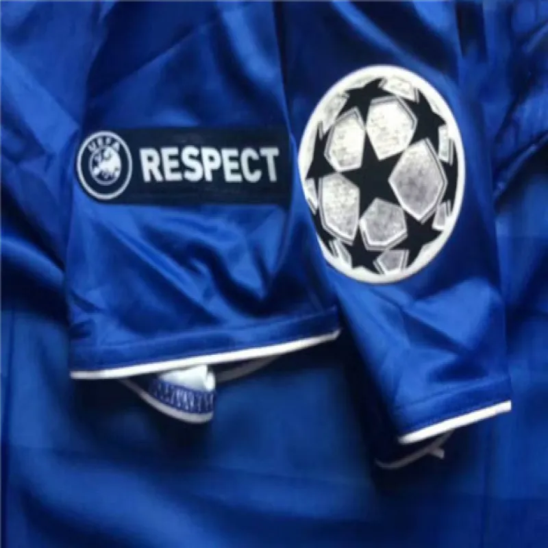 Maillot rétro de la Ligue des champions UEFA de Chelsea 2012 - Bleu