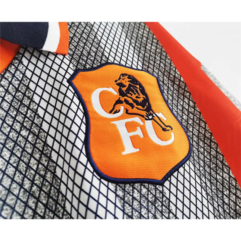 Camiseta retro de partido fuera de Chelsea 1994 - 1996 - Negra