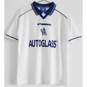 Camiseta retro de partido fuera de Chelsea 1998 - 00 - Blanca