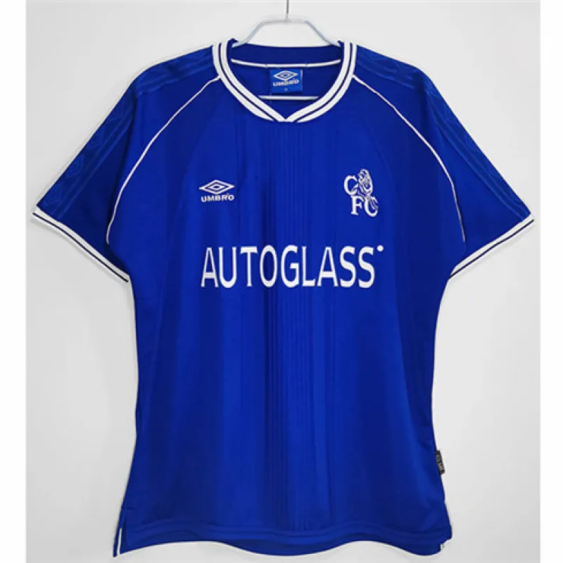 Maglia retro di casa di Chelsea 1999 - 2001 - Azzurra