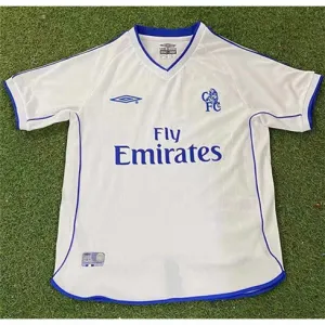 Camiseta retro de partido fuera de Chelsea 2001 - 2003 - Blanca