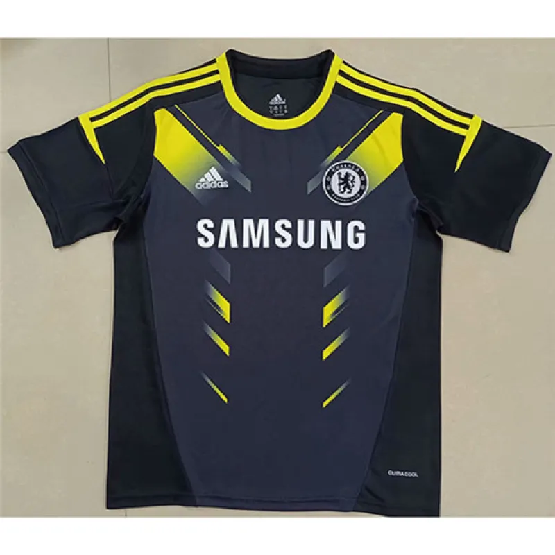Maglia retro terza a maniche lunghe di Chelsea 2012/13 - Nera