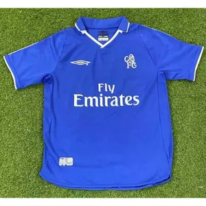 Chelsea 2001 - 2003 Home Retro Jersey - Blue