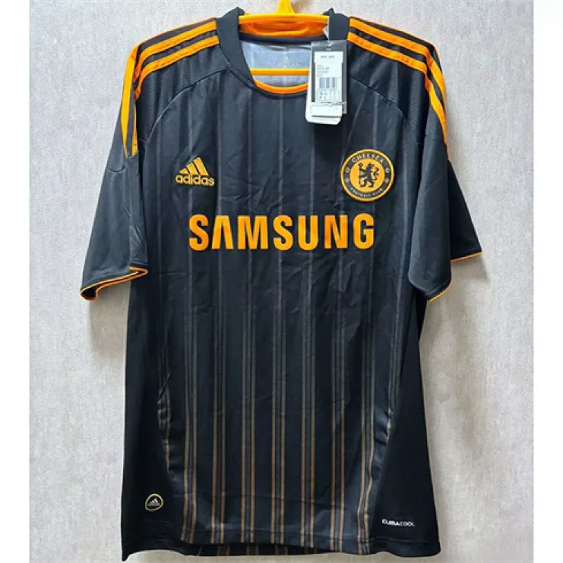 Maillot rétro tertiaire de Chelsea 2010/11 - Noir