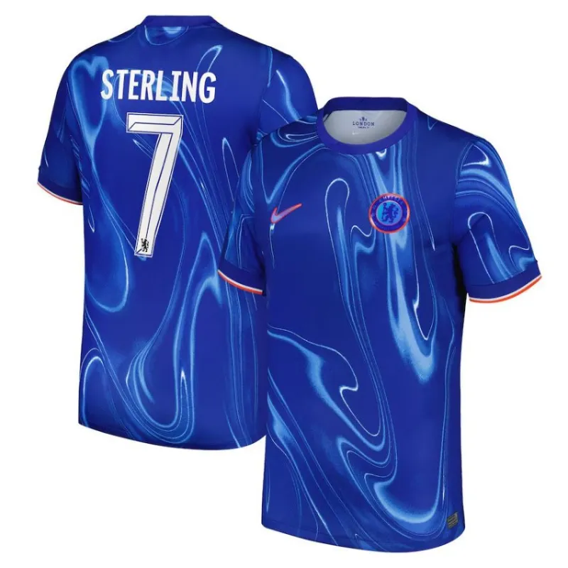 Camiseta de local de Chelsea 2024/25 de Raheem Sterling - Azul
