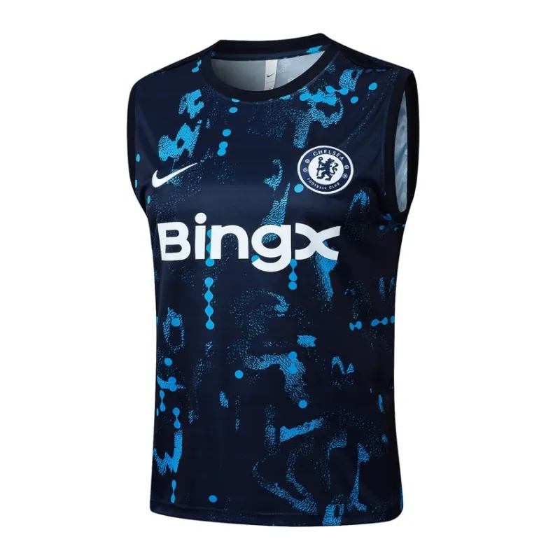 Chelsea 2024/25 Vest and Shorts - Blue Pattern