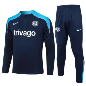 Chelsea 2024/25 Trainingsshirt + Hose - blau