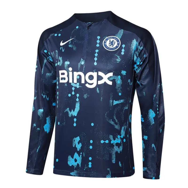 Chelsea 2024/25 training shirt + trousers - blue pattern