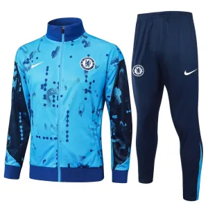 Chelsea 2024/25 Sportjacke + Hosen - Hellblau