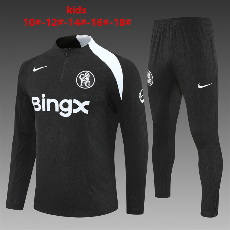 Chelsea 2025/26 Ensemble Sport Enfant Noir