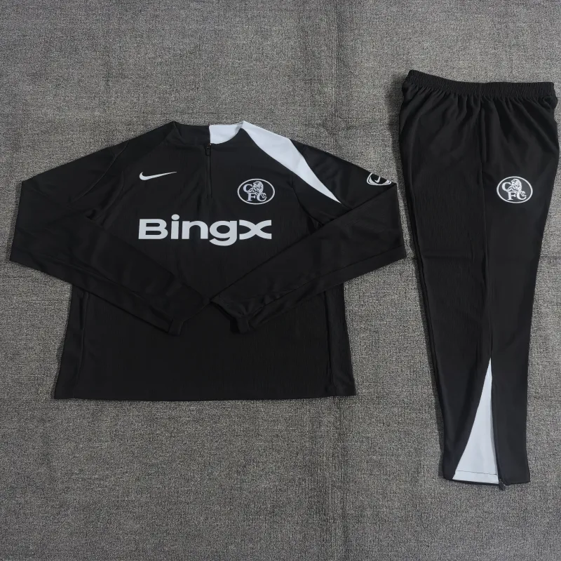Chelsea 2025/26 Ensemble Sport Enfant Noir