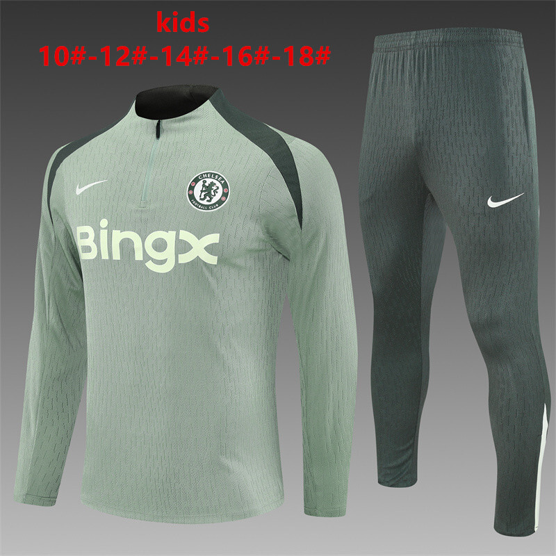 Chelsea 2025/26 Kinder Sportanzug Grün