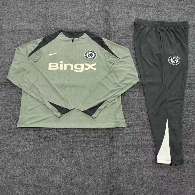 Chelsea 2025/26 Kinder Sportanzug Grün
