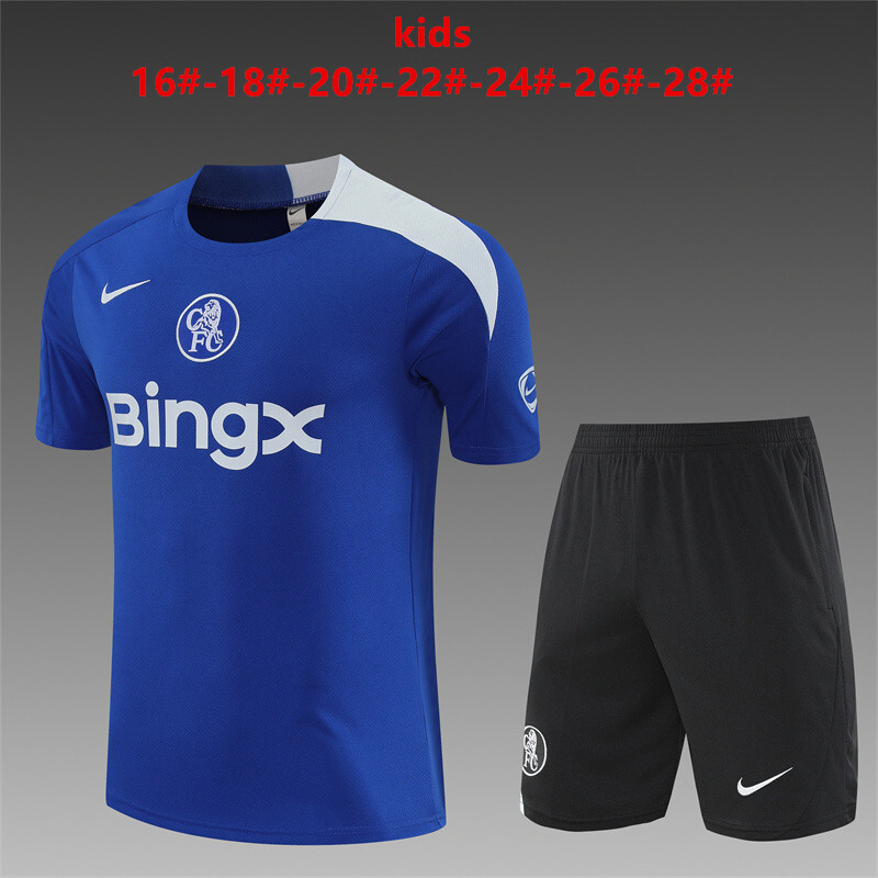 Chelsea 2025/26 Kinder Trainingsanzug blau