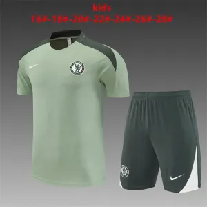 Chelsea 2026/27 Kinder Trainingsanzug grün