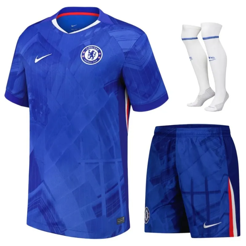 Kit d'enfant Chelsea 2025/26 domicile - Bleu