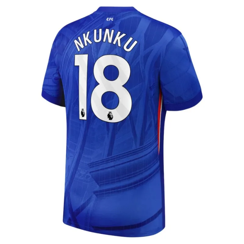 Maillot à domicile du Chelsea NKUNKU 2025/26 - Bleu