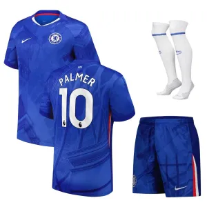 Set de camiseta infantil en casa del Chelsea PALMER 2025/26 - Azul